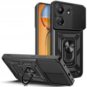 Удароустойчив калъф за Xiaomi Redmi 13c / Poco C65 от Tech-Protect CamShield Pro - Черен