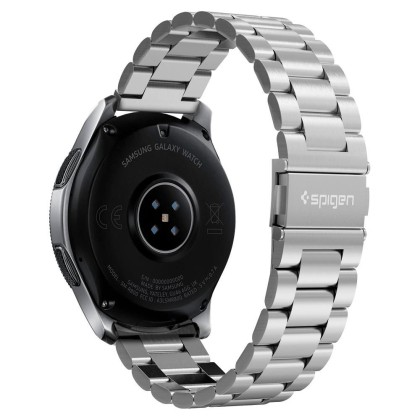 Стомамена верижка за Samsung Galaxy Watch (46mm) от Spigen Modern Fit Band - Сребрист
