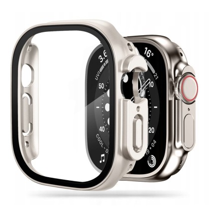 Кейс с протектор за Apple Watch Ultra 1/2 (49mm) от Tech-Protect Defense360 - Titanium