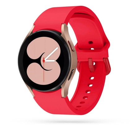 Силиконова каишка за Samsung Galaxy Watch 4/5/5 Pro/6 от Tech-Protect IconBand - Coral Red