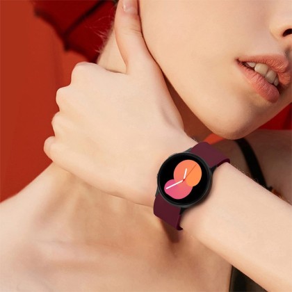Силиконова каишка за Samsung Galaxy Watch 4/5/5 Pro/6 от Tech-Protect IconBand - Pink Sand
