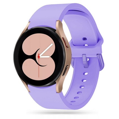 Силиконова каишка за Samsung Galaxy Watch 4/5/5 Pro/6 от Tech-Protect IconBand - Виолетова