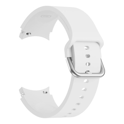 Силиконова каишка за Samsung Galaxy Watch 4/5/5 Pro/6 от Tech-Protect IconBand - Бяла