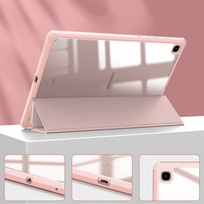 Хибриден калъф за Samsung Galaxy Tab S6 Lite 10.4 от Tech-Protect Smartcase Hybrid - Розов