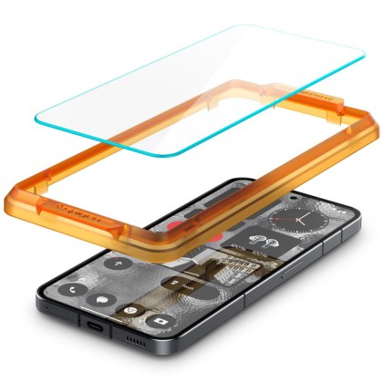 2 броя стъклени протектори за Nothing Phone 2 от Spigen ALM Glas.TR Slim 2-Pack - Прозрачни