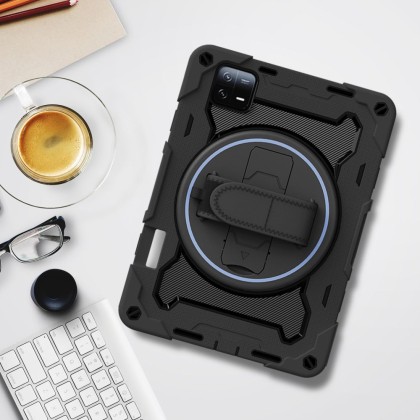 360 градусов калъф за таблет Xiaomi Pad 6 / 6 Pro от Tech-Protect Solid360 - Черен
