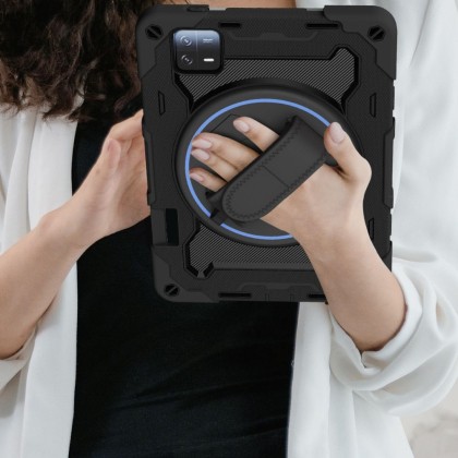 360 градусов калъф за таблет Xiaomi Pad 6 / 6 Pro от Tech-Protect Solid360 - Черен