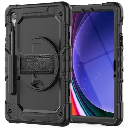 360 градусов калъф за таблет Samsung Galaxy Tab S9 11.0 от Tech-Protect Solid360 - Черен