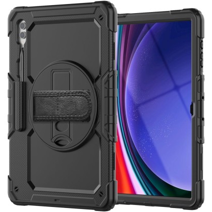 360 градусов калъф за таблет Samsung Galaxy Tab S8 Ultra / S9 Ultra 14.6 от Tech-Protect Solid360 - Черен