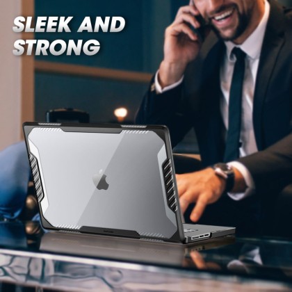 Кейс за лаптоп Apple Macbook Air 15 2023 от Supcase Unicorn Beetle - Черен