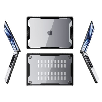 Кейс за лаптоп Apple Macbook Air 15 2023 от Supcase Unicorn Beetle - Черен