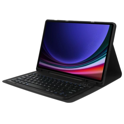 Силиконов калъф с клавиатура за Samsung Galaxy Tab S9 11.0 от Tech-Protect SC Pen - Черен