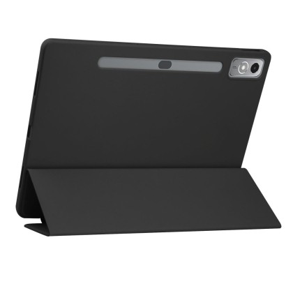 Силиконов тефтер за Lenovo Tab P12 12.7 от Tech-Protect SmartCase - Черен