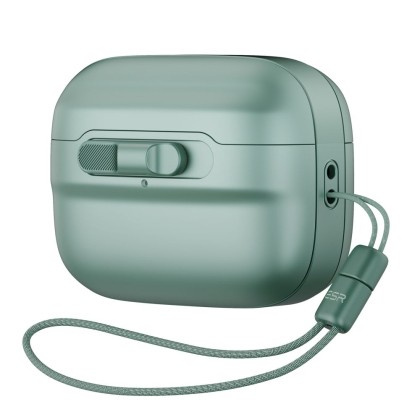 Удароустойчив калъф с MagSafe за Apple AirPods Pro 1 / 2 от ESR Pulse Halolock - Зелен