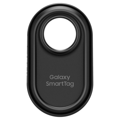 Удароустойчив калъф с карабинер за Samsung Galaxy SmartTag 2 от Spigen Rugged Armor - Черен мат
