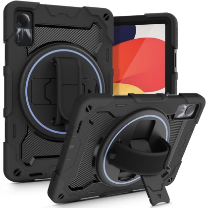 360 градусов калъф за таблет Xiaomi Pad SE 11.0 от Tech-Protect Solid360 - Черен