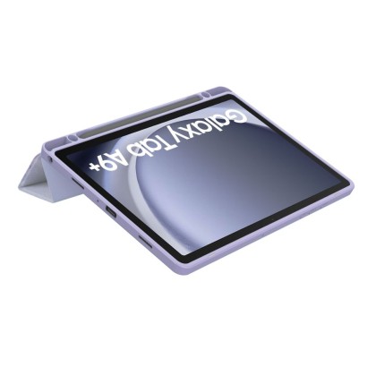Хибриден калъф за Samsung Galaxy Tab A9 Plus 11.0 от Tech-Protect SC Pen Hybrid - Violet Marble