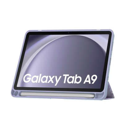 Хибриден калъф за Samsung Galaxy Tab A9 8.7 от Tech-Protect SC Pen Hybrid - Violet Marble