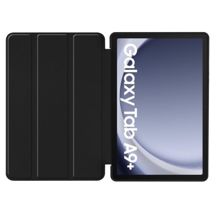 Кожен тефтер за Samsung Galaxy Tab A9 Plus 11.0 от Tech-Protect SmartCase - Черен