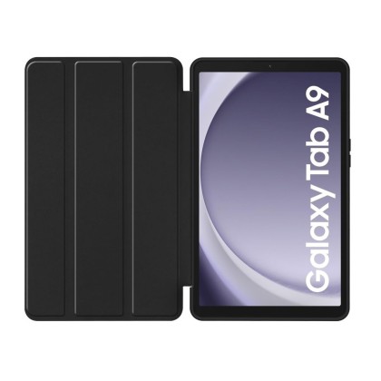 Силиконов тефтер за Samsung Galaxy Tab A9 8.7 от Tech-Protect SmartCase - Черен