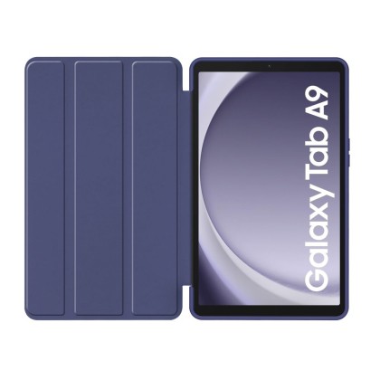 Силиконов тефтер за Samsung Galaxy Tab A9 8.7 от Tech-Protect SmartCase - Navy