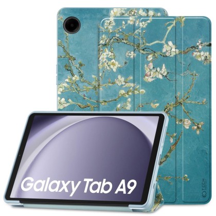 Силиконов тефтер за Samsung Galaxy Tab A9 8.7 от Tech-Protect SmartCase - Sakura