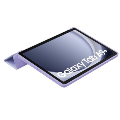 Силиконов тефтер за Samsung Galaxy Tab A9+ Plus 11.0 от Tech-Protect SmartCase - Виолетов