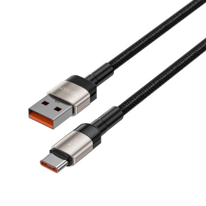 Кабел за зареждане USB-A / USB-C с PD 100W / 20V / 5A от Tech-Protect Ultraboost Evo - 200см Titanium