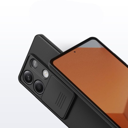 Калъф със защита на камерата за Xiaomi Redmi Note 13 5G от Nillkin Camshield - Черен
