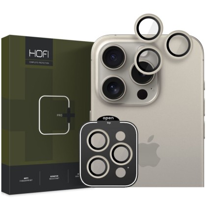 Протектори за обектив на iPhone 15 Pro / 15 Pro Max от Hofi Camring Pro+ - Titanium