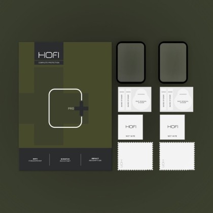 2 броя хибриден протектор за Xiaomi Smart Band 8 Pro от Hofi Hybrid Pro+ - Черни