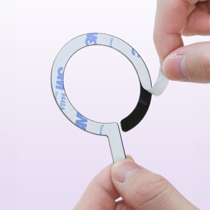 2 броя магнитни пръстени за MagSafe от Tech-Protect MetalRing - Черен и сребрист