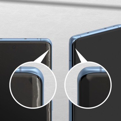 2 броя защитно фолио за дисплей на OnePlus 12R от Ringke Dual Easy 2-Pack - Прозрачни