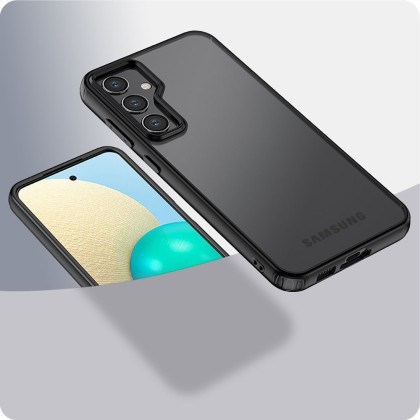 Твърд кейс за Nothing Phone 2a от Tech-Protect Magmat - Черен / Прозрачен