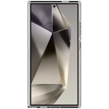 Удароустойчив твърд кейс с MagSafe за Samsung Galaxy S24 Ultra от Spigen Ultra Hybrid OneTap - Zero One Natural Titanium