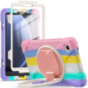 360 градусов калъф за Samsung Galaxy Tab A9 8.7 от Tech-Protect X-Armor - Baby Color