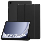 Кожен тефтер за Samsung Galaxy Tab A9 Plus 11.0 от Tech-Protect SmartCase - Черен