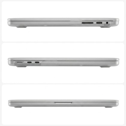 TECH-PROTECT SOFTSHELL MACBOOK AIR 15 M2-M5 2023-2026 MATTE BLACK