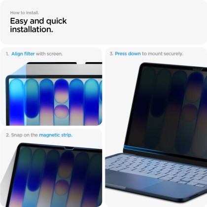 FOLIA PRYWATYZUJĄCA SPIGEN SAFE VIEW MACBOOK NEO 13 2026 PRIVACY