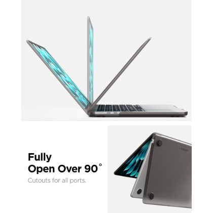 SPIGEN AIRSKIN MACBOOK AIR 13 M2-M5 2023-2026 FROST BLACK