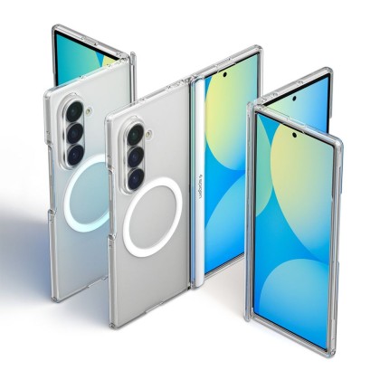 SPIGEN ULTRA HYBRID PRO MAGSAFE GALAXY Z FOLD 8 ULTRA CLEAR/WHITE