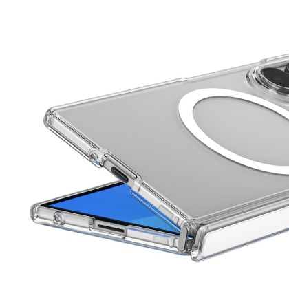 SPIGEN ULTRA HYBRID PRO MAGSAFE GALAXY Z FOLD 8 ULTRA CLEAR/WHITE