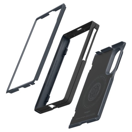 SPIGEN SLIM ARMOR PRO MAGSAFE GALAXY Z FOLD 8 METAL SLATE