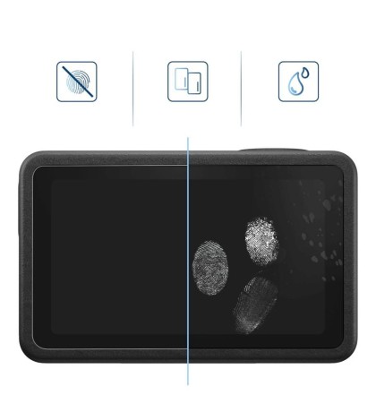 SZKŁO HARTOWANE TECH-PROTECT GLASS FIT+ 2-SET DJI OSMO ACTION 6 CLEAR