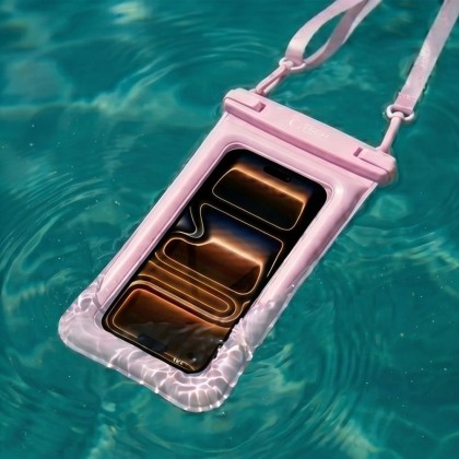 TECH-PROTECT UWC7 UNIVERSAL WATERPROOF FLOATING CASE 6.9 INCH PINK