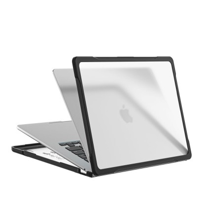 TECH-PROTECT VELAR MACBOOK AIR 15 M2-M5 2023-2026 BLACK/MATTE CLEAR