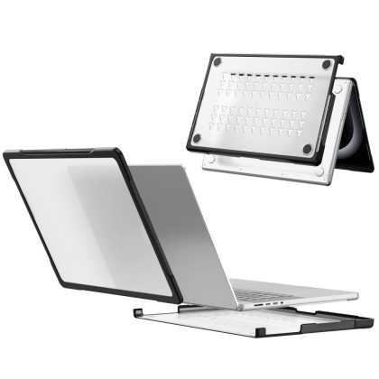 TECH-PROTECT VELAR MACBOOK PRO 14 M1-M5 PRO / M5 PRO MAX 2021-2026 BLACK/MATTE CLEAR