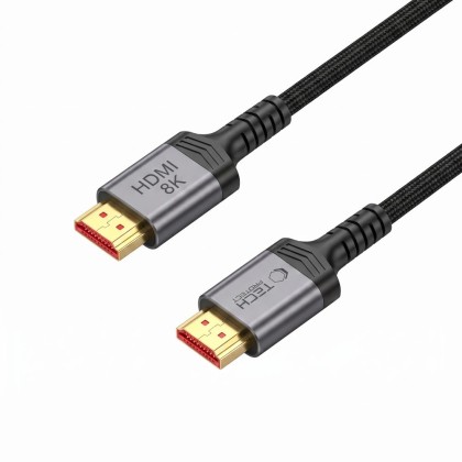 TECH-PROTECT ULTRABOOST CABLE HDMI 2.1 4K 120HZ / 8K 60HZ 100CM BLACK