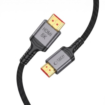 TECH-PROTECT ULTRABOOST CABLE HDMI 2.1 4K 120HZ / 8K 60HZ 100CM BLACK