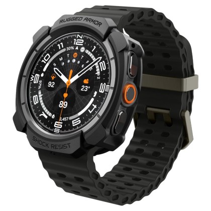 SPIGEN RUGGED ARMOR SAMSUNG GALAXY WATCH ULTRA 2 2026 (47 MM) MATTE BLACK